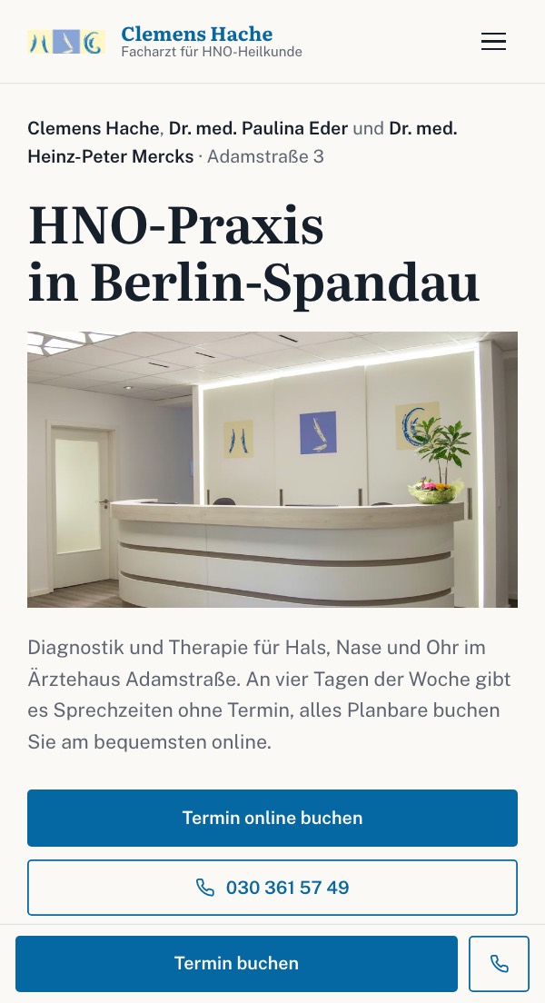 Der Entwurf von NLPC auf dem Smartphone